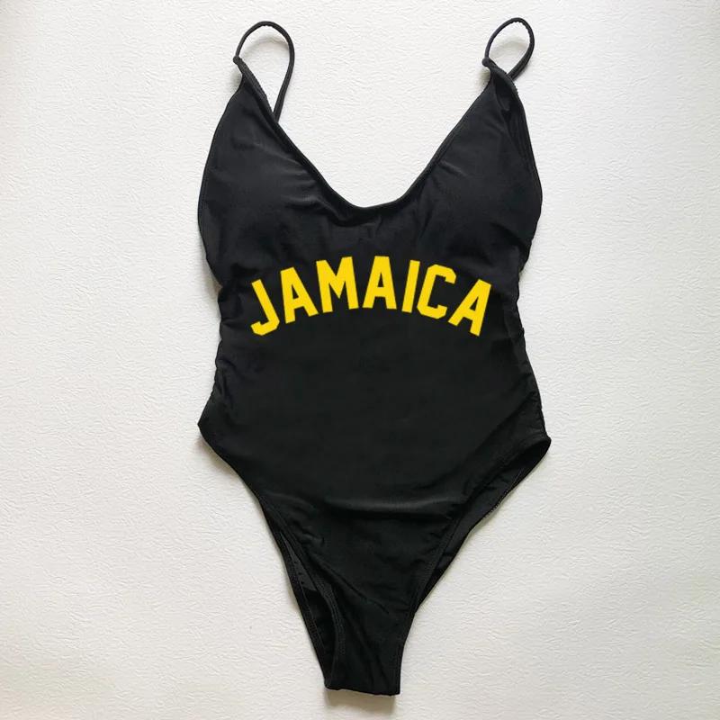 Maillot de bain une pièce femme JAMAICA sexy rembourré 2025 pour plage et piscine