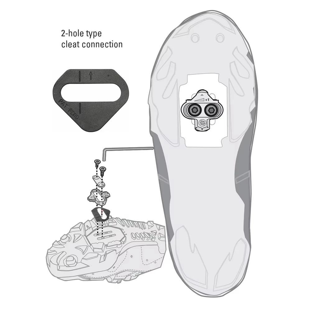 Cales de taquet de raccord de vélo pour Shimano Road SPD-SL & vtt SPD ATAC SpeedPlay manivelle Bros