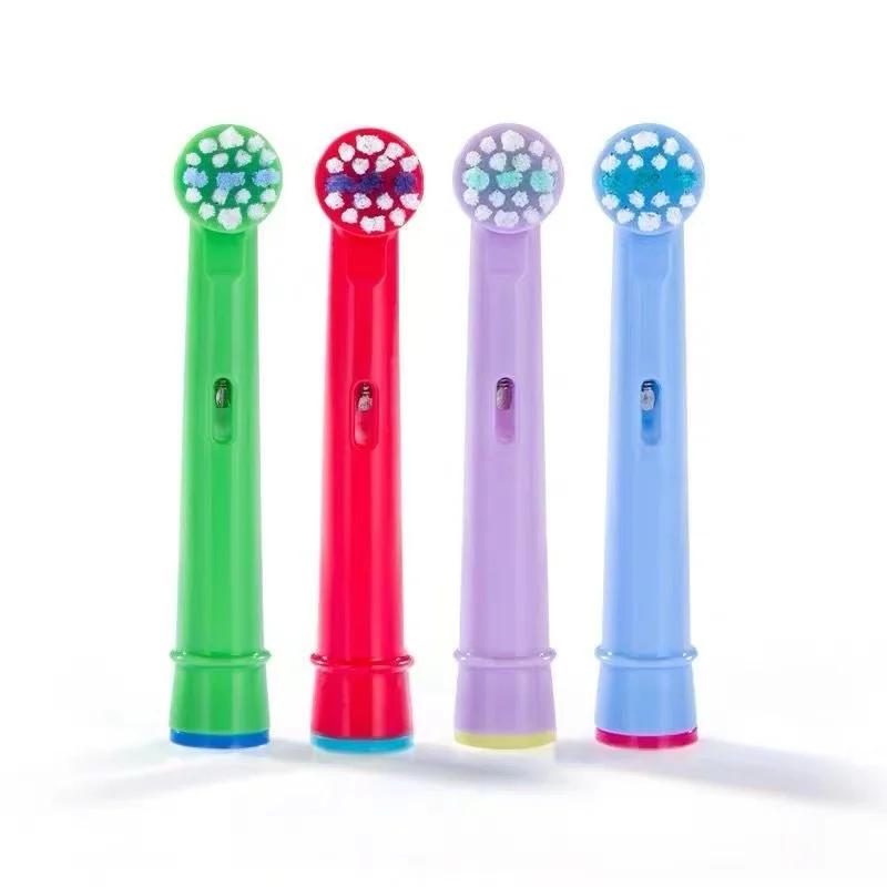 Têtes de brosse à dents de rechange pour enfants, 4 pièces, pour brosse à dents électrique oral-b, a