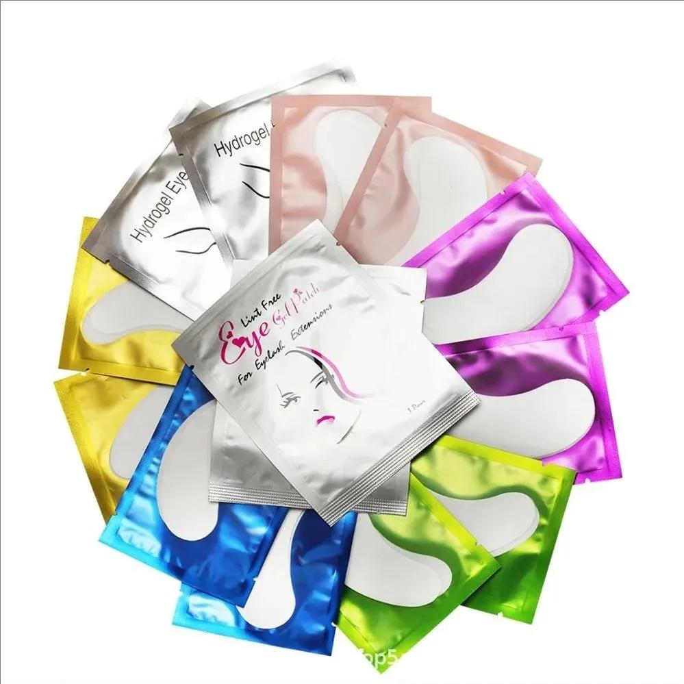 500 pièces en gros Hydrogel Gel patchs pour les yeux pour Extension de cils Eyepads patch de cils ma