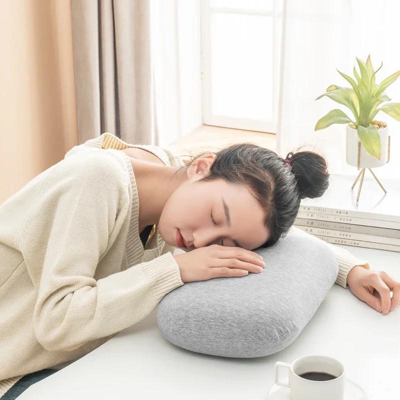 Oreiller cervical multifonction en mousse à mémoire de forme, oreiller de voyage doux à rebond lent