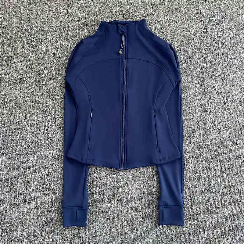Veste de sport haut de gamme pour femmes, pour course à pied, fitness, exercice, avec col montant, m