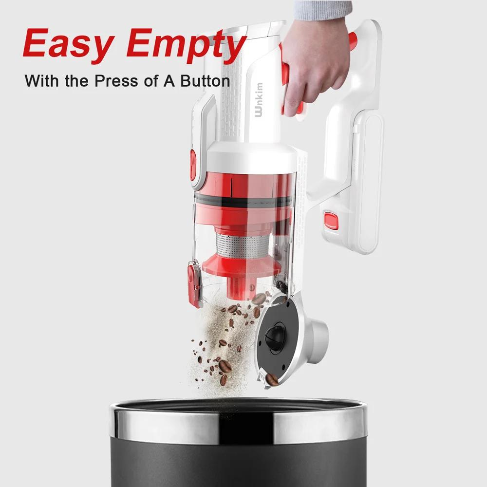 Wnkim-Aspirateur sans fil M10 avec écran LED intelligent, aspirateur 8 en 1 pour déterminer les poil
