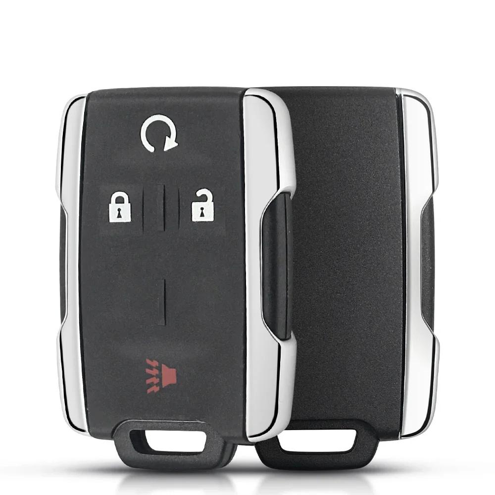 KEYYOU – clé télécommande intelligente à 4 boutons, pour Chevrolet Silverado Colorado GMC Sierra 201
