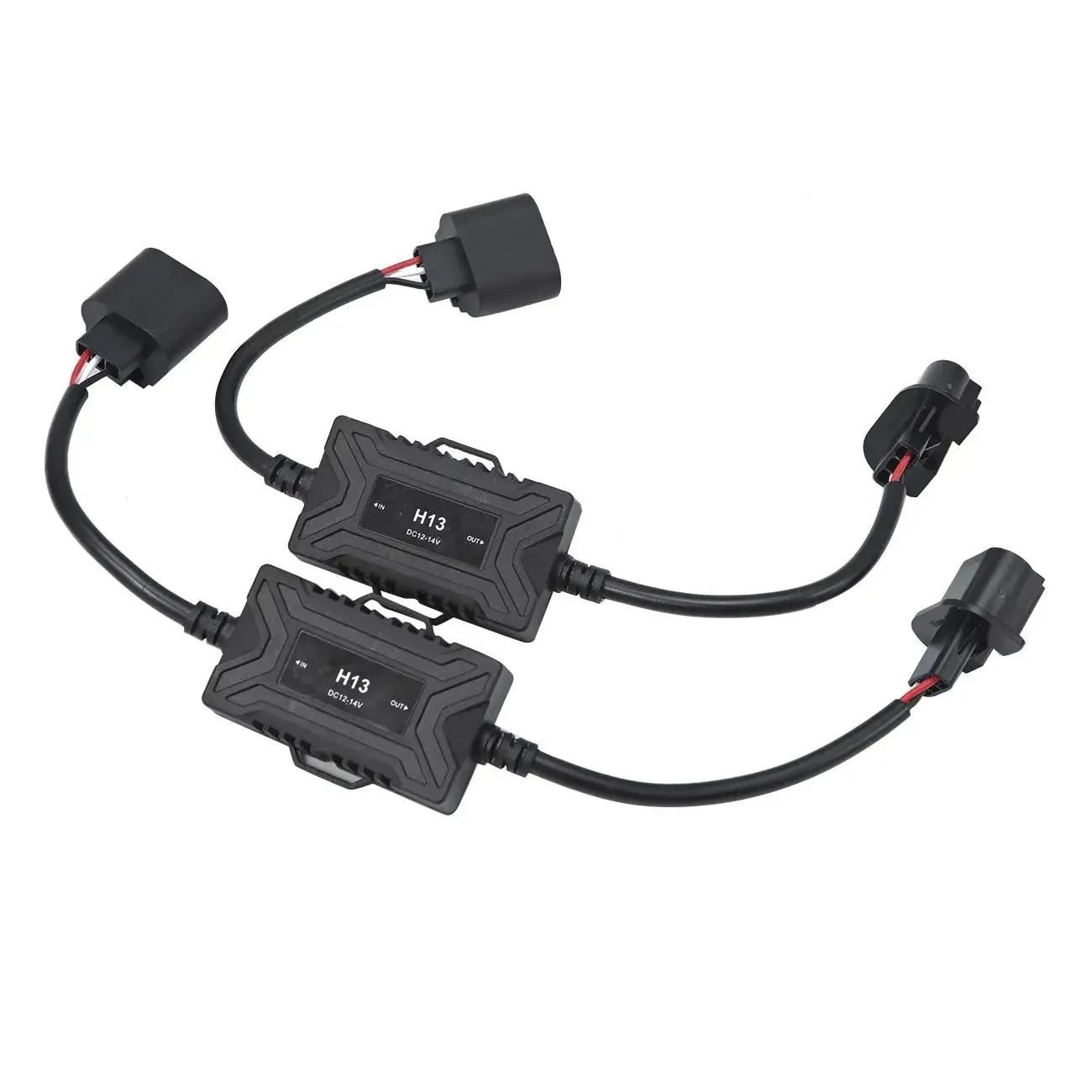 Décodeur d'erreur d'ampoule Anti-scintillement LED Canbus H4 H7 H11 H13 9005/9006/9012, adaptateur d