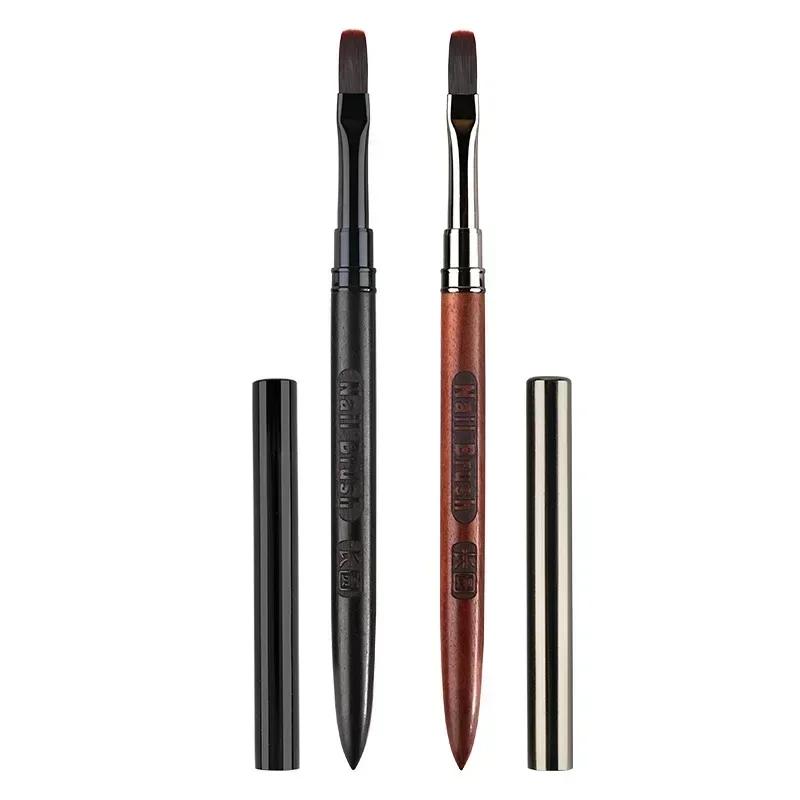 Pinceau de peinture en gel pour ongles, accessoire de construction d'ongles en acrylique, pinceaux d