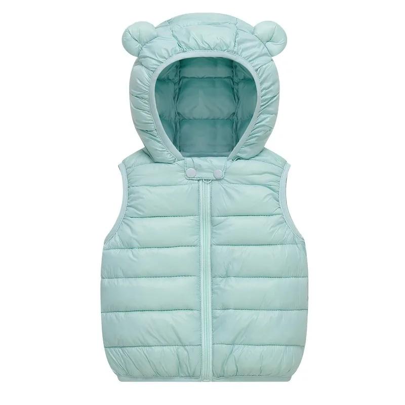 Gilet chaud en coton pour bébés garçons et filles, vêtements d'automne et d'hiver pour enfants de 1