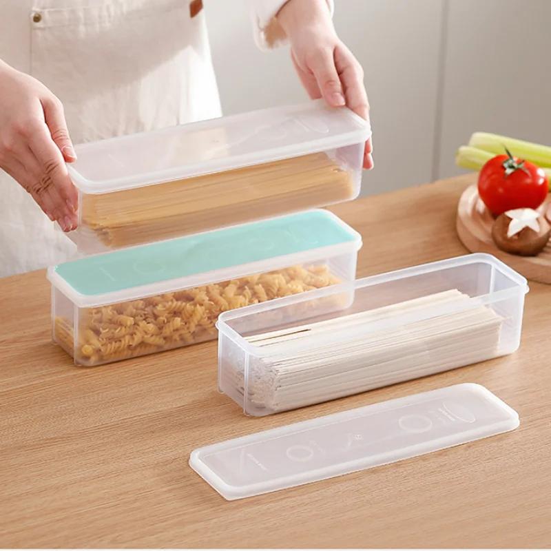 Conteneur de Spaghetti de nouilles de cuisine, boîte de rangement de conservation des céréales domes