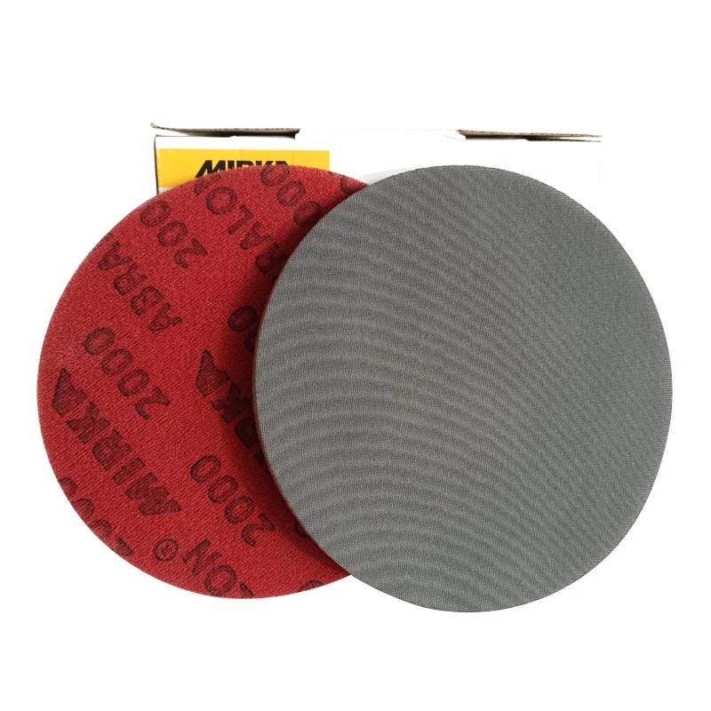 Mirka Abralon 6 pouces éponge Sangding disque 8A-241 mousse crochet et boucle papier de verre rond 1