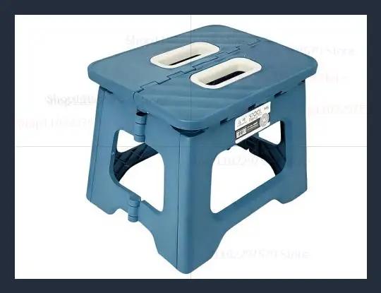 Mini tabouret compact portable pliable Tabouret en plastique épais de haute qualité – Convient aux a