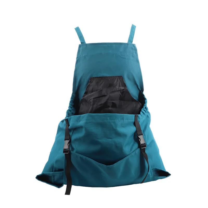 Tablier de collecte en plein air, grande poche, jardinage, tablier de récolte à dégagement rapide, s