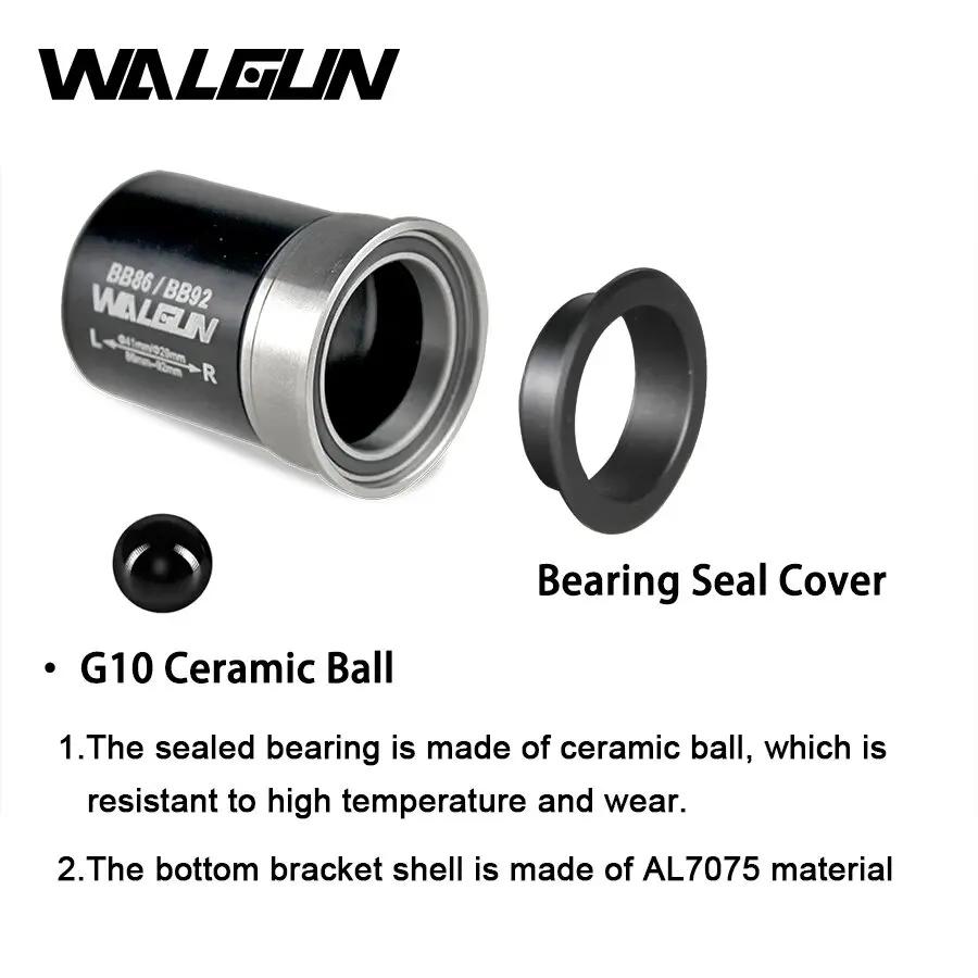 Walgun BB86 BB92 support inférieur roulement en céramique PF41DUB pour SRAM DUB pédalier presse diam