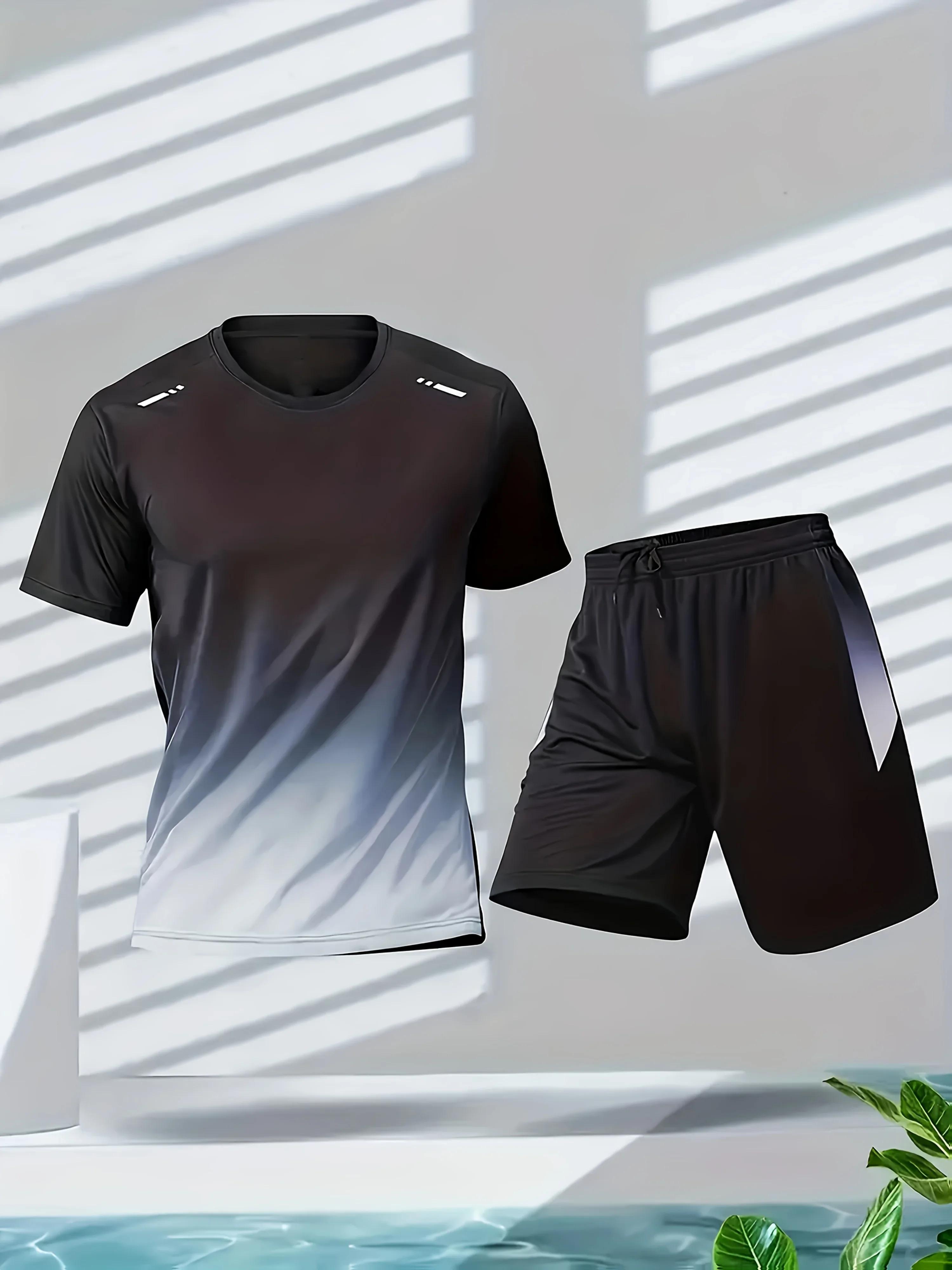 Costumes décontractés pour hommes, combinaisons de course pour activités de plein air, ensembles de