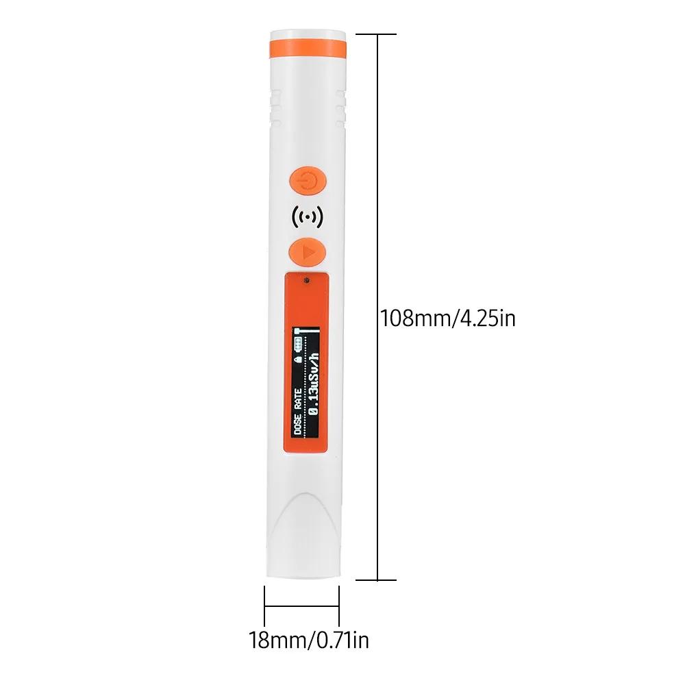 Détecteur de rayonnement nucléaire de Type stylo de poche HFS-P3, alarme de dose de rayons x y β, co