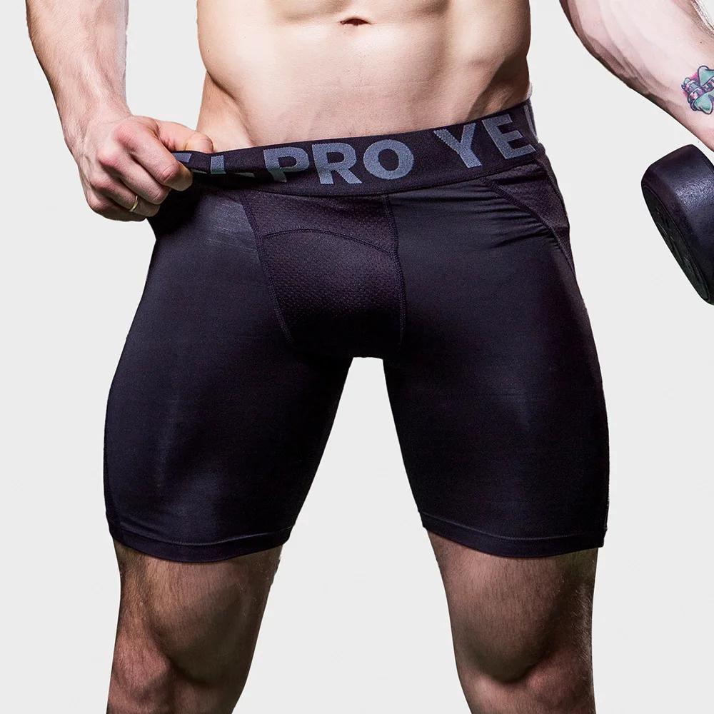 Short Sport Hommes Compression Séchage Rapide - Leggings Gymnastique Cyclisme Basket