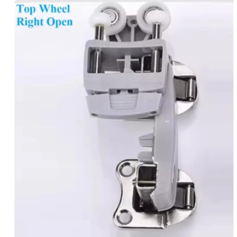 Pièces de rechange de charnière de rouleau de roue suspendue de porte pliante pliante pliante pliant