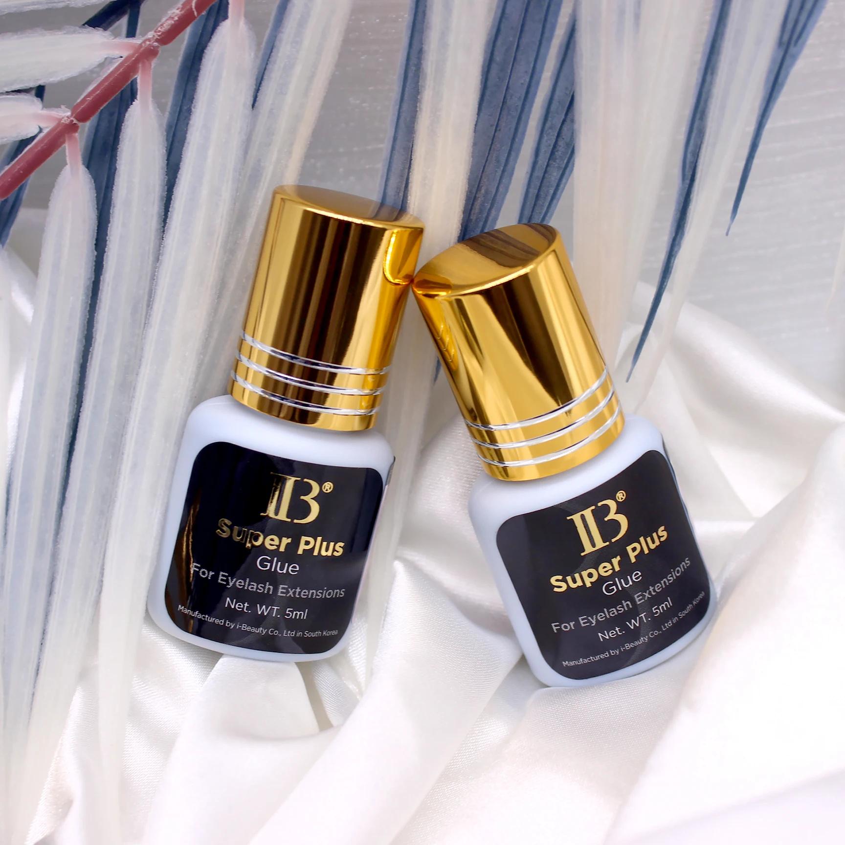 20 bouteilles d'origine IBeauty Super Plus colle pour Extensions de cils 5ml corée capuchon doré fau