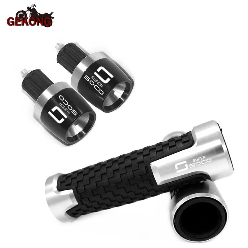 Pour SUPER SOCO CPX CUX TC 50/MAX/WANDER TS poignées de guidon de moto embout de barre de poignée