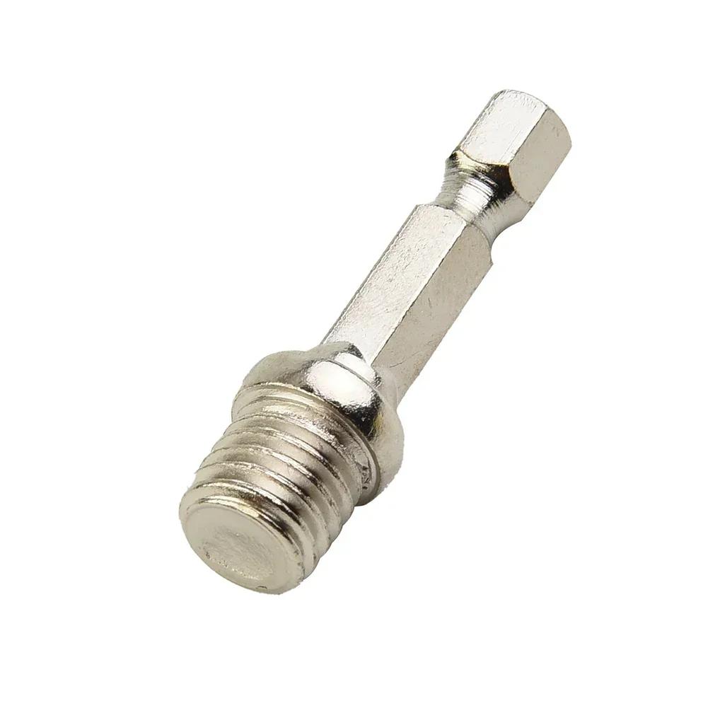 Tampon de ponçage avec adaptateur de perceuse M10/M14, 3/4/5/6/7 pouces, pour le polissage, le netto