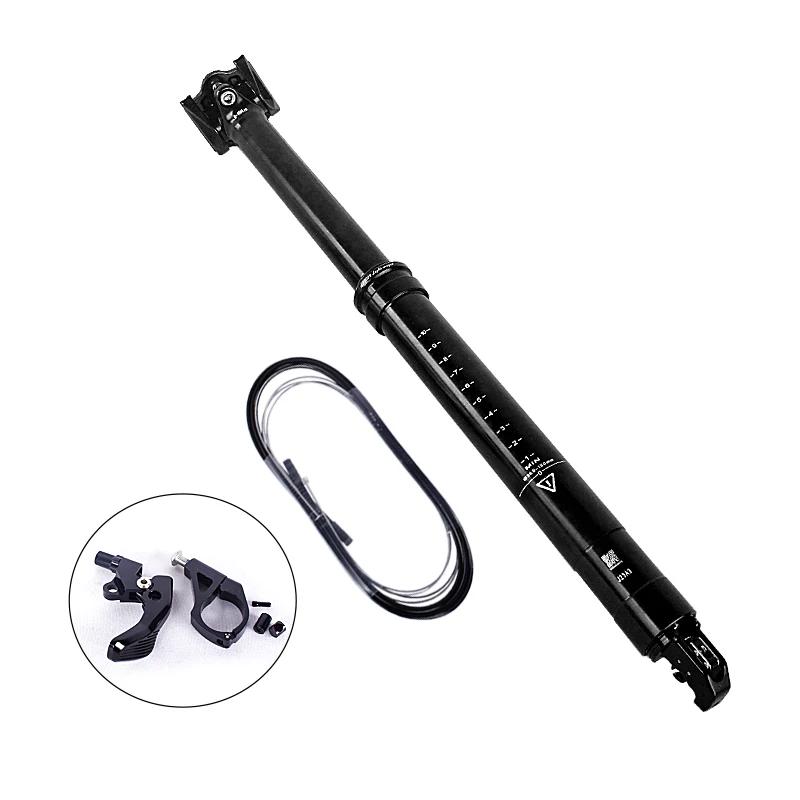 Tranz-x tige de selle compte-gouttes routage de câble interne 30.9mm levage hydraulique 150mm voyage
