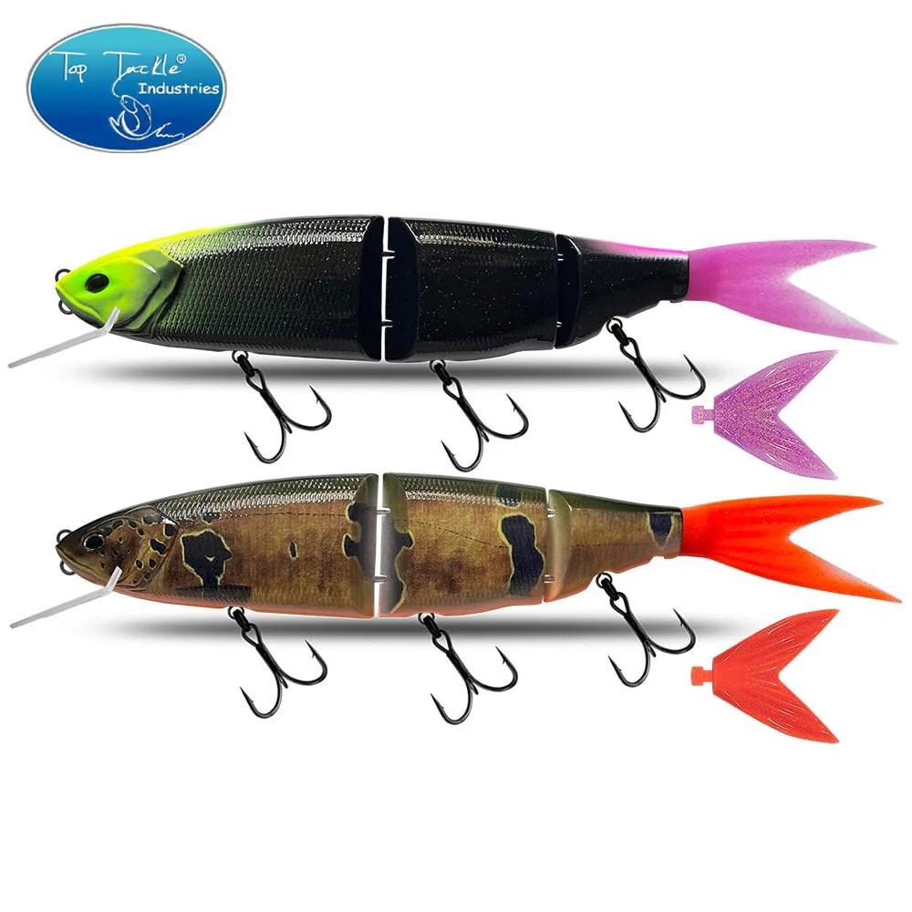 Leurre de pêche taille 350mm Brochet appât de natation articulé flottant le géant dur appât Section