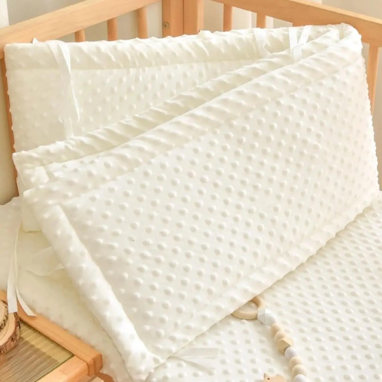 Garde-corps épais pour berceau, Protection pour chambre de bébé, couleur unie, clôture de berceau, P