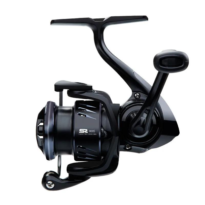 Mavllos S2 800S 1000S Micro moulinet de pêche en Fiber de carbone 119g Ultra-léger à faible inertie