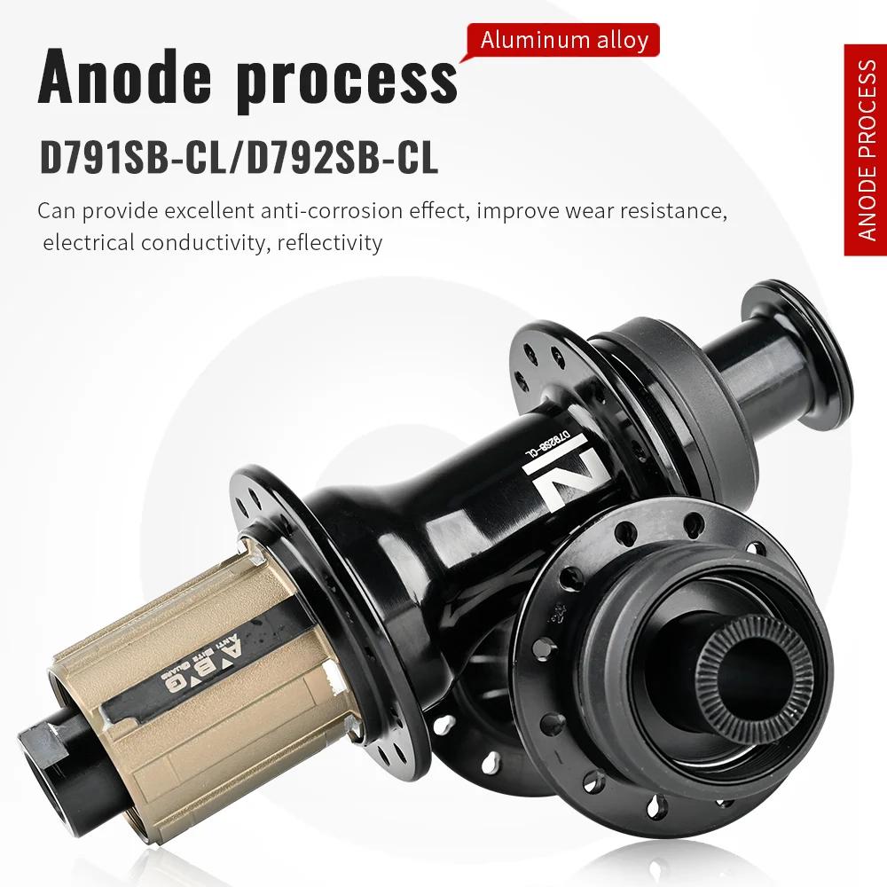 Novatec D791SB-CL D792SB-CL moyeux de frein à disque de verrouillage central vtt axe traversant 100x