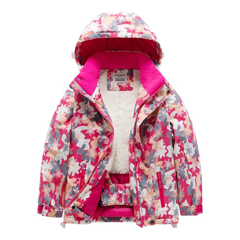 Vêtements ski enfants imperméables - Combinaison chaude garçon fille - Équipement neige nouveau