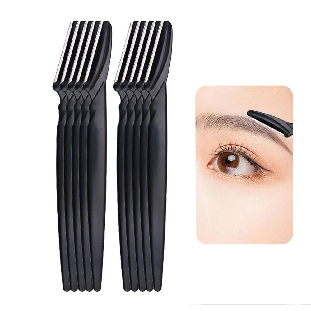 Rasoir de sourcils couteaux Portable visage rasoir épilateur yeux sourcils épilation coupe-épilation