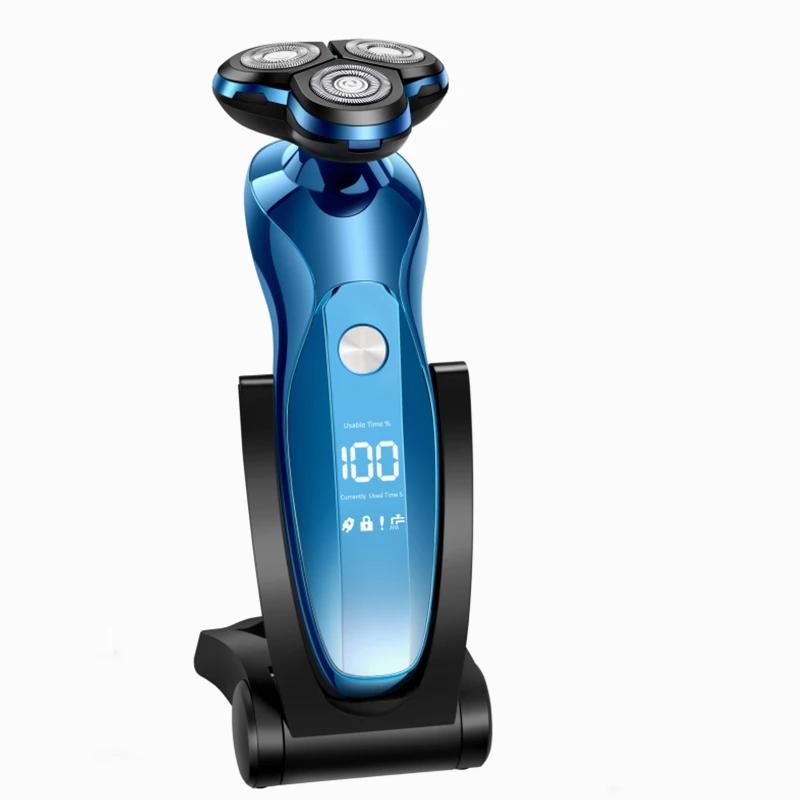 ZOZEN rasoir électrique rasoir rotatif rasoir électrique tondeuse à barbe corps coupe de cheveux Mac