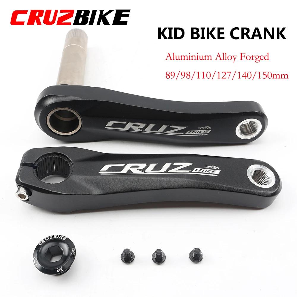 Manivelle vélo enfant CRUZbike alliage aluminium 89-150mm VTT pliant pédales réglables