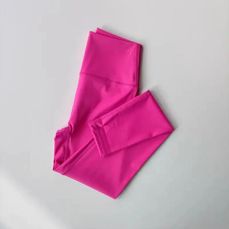 Leggings de yoga haut de gamme pour femmes, pantalons de sport à haute élasticité, collants de cours