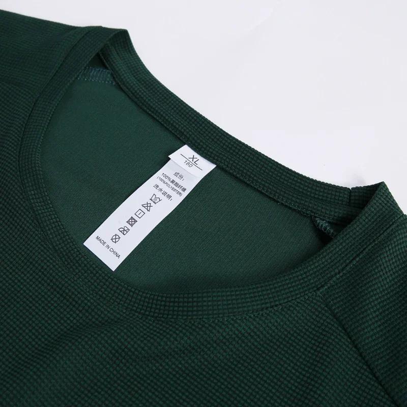 T-shirt de sport à manches courtes pour homme, vêtement de course, d'entraînement, de Fitness, à séc