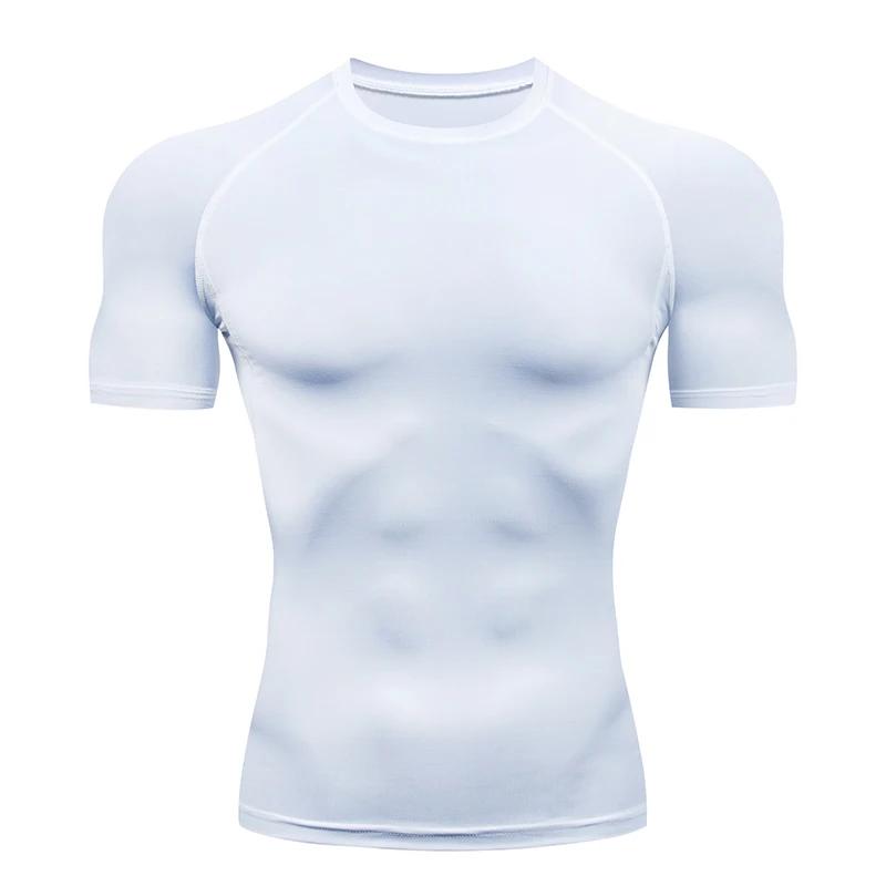 T-shirt compression homme sport : pour gym, fitness, jogging et tenue athlétique masculine
