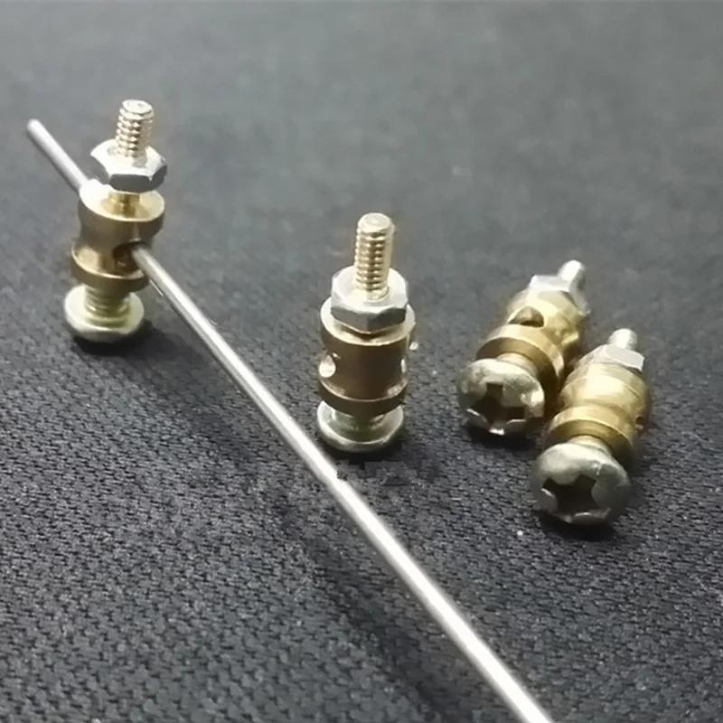 Bouchon de liaison de tige de poussée d'avion RC, connecteurs Servo réglables, diamètre facile 1.5mm