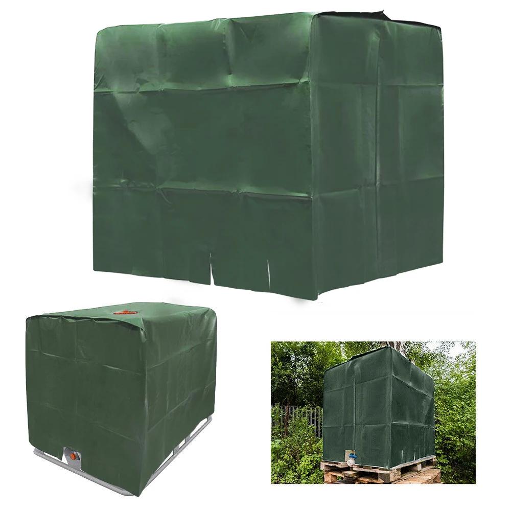 Couvercle de réservoir vert 1000 litres, conteneur IBC, couvercle anti-poussière étanche, tissu Oxfo