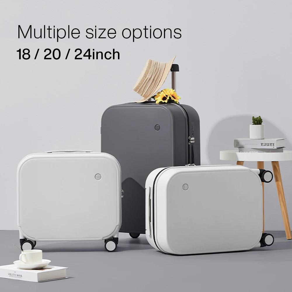 Mixi – valise de voyage pour hommes et femmes, Design breveté, valise à roulettes, boîtier de chario