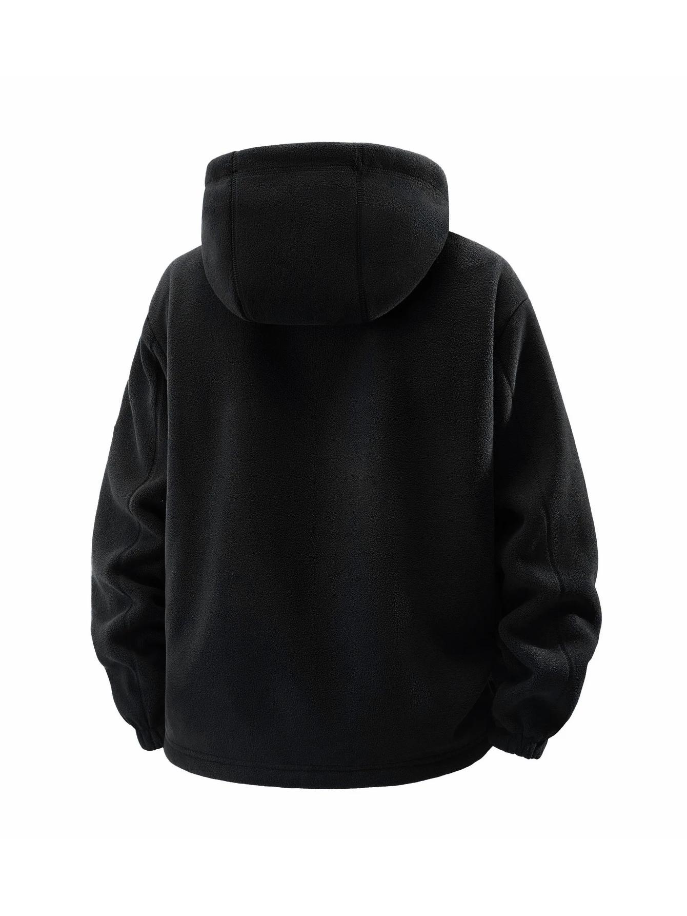 Veste à capuche d'extérieur d'automne et d'hiver pour hommes, adaptée à un usage quotidien à la mais
