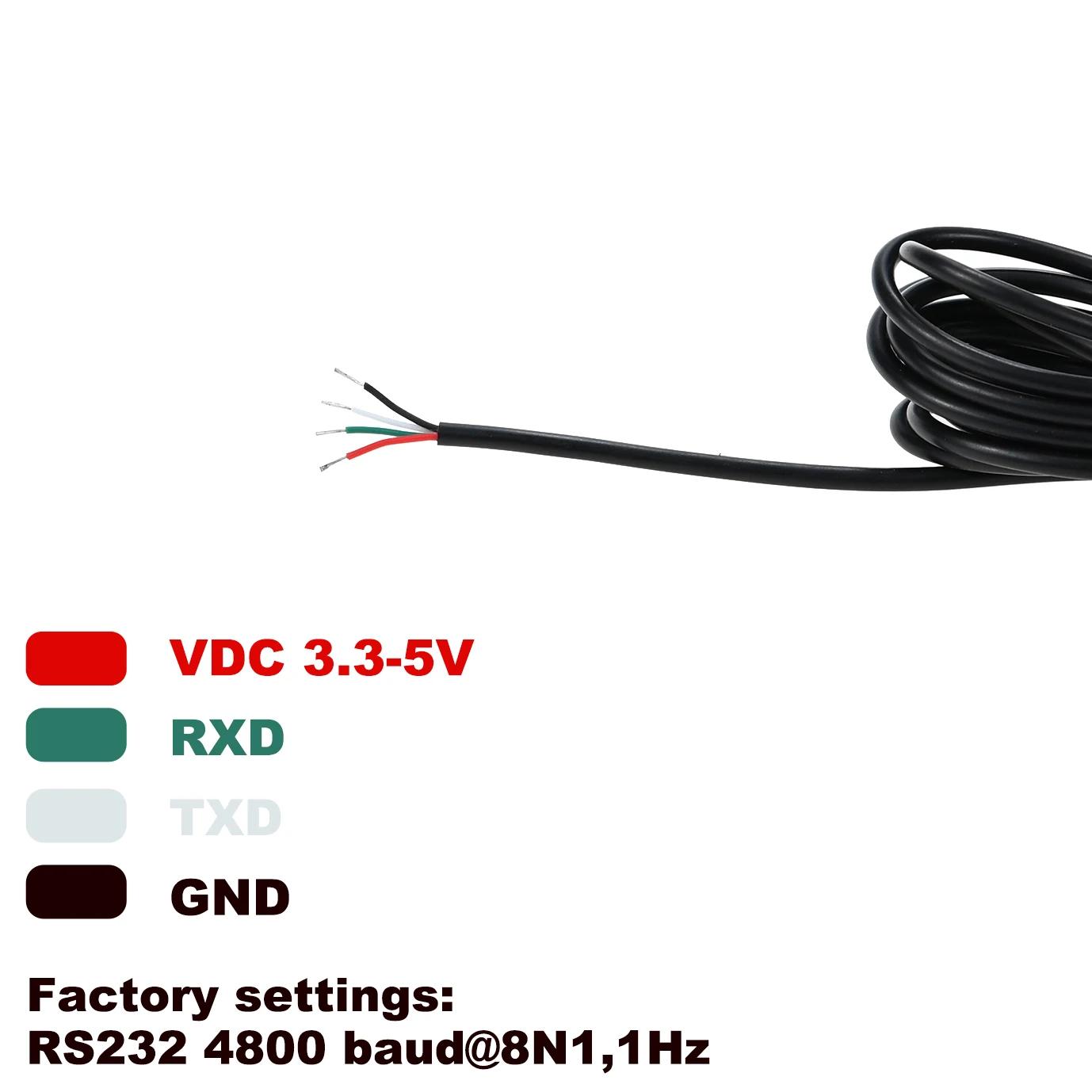 Quescan 3.3 V-5 V NMEA 0183 RS232 récepteur d'antenne GPS NMEA0183 GPS pour l'électronique marine, l