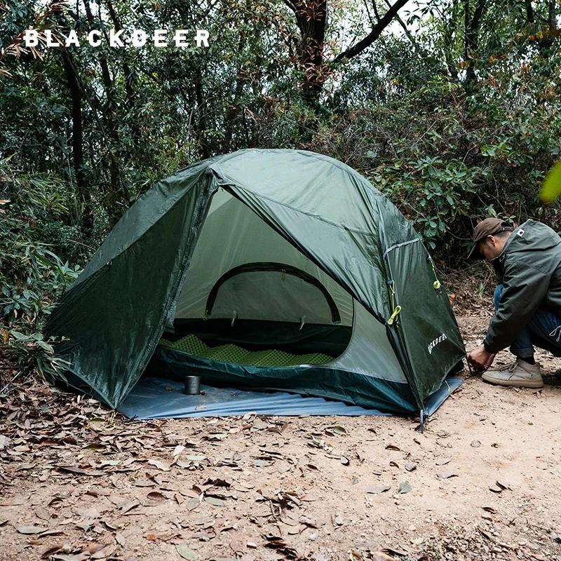 Tente BLACKDEER Warbler 1P Archeos - Tente silicone ultra-légère pour randonnée trekking solo