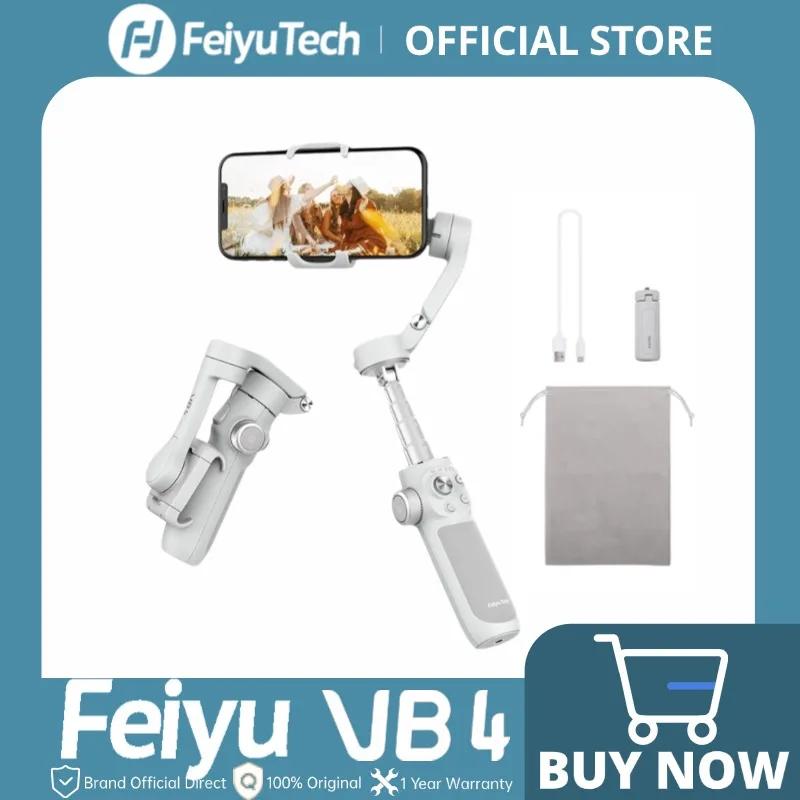 FeiyuTech VB4 Kit Smartphone Stabilisateur Suivi du Visage Lumière de Remplissage 3 Axes Téléphone C