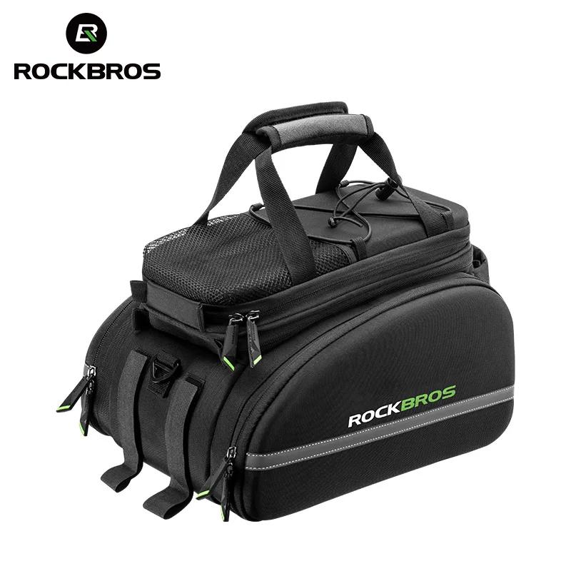 Sac transport vélo ROCKBROS 35L imperméable - Porte-bagages arrière capacité voyage multifonction