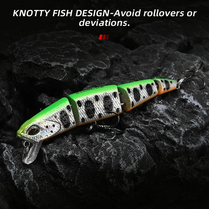 ALLBLUE professionnel articulé Swimbait 70mm 90mm coulant méné leurre de pêche Jerkbait artificiel d