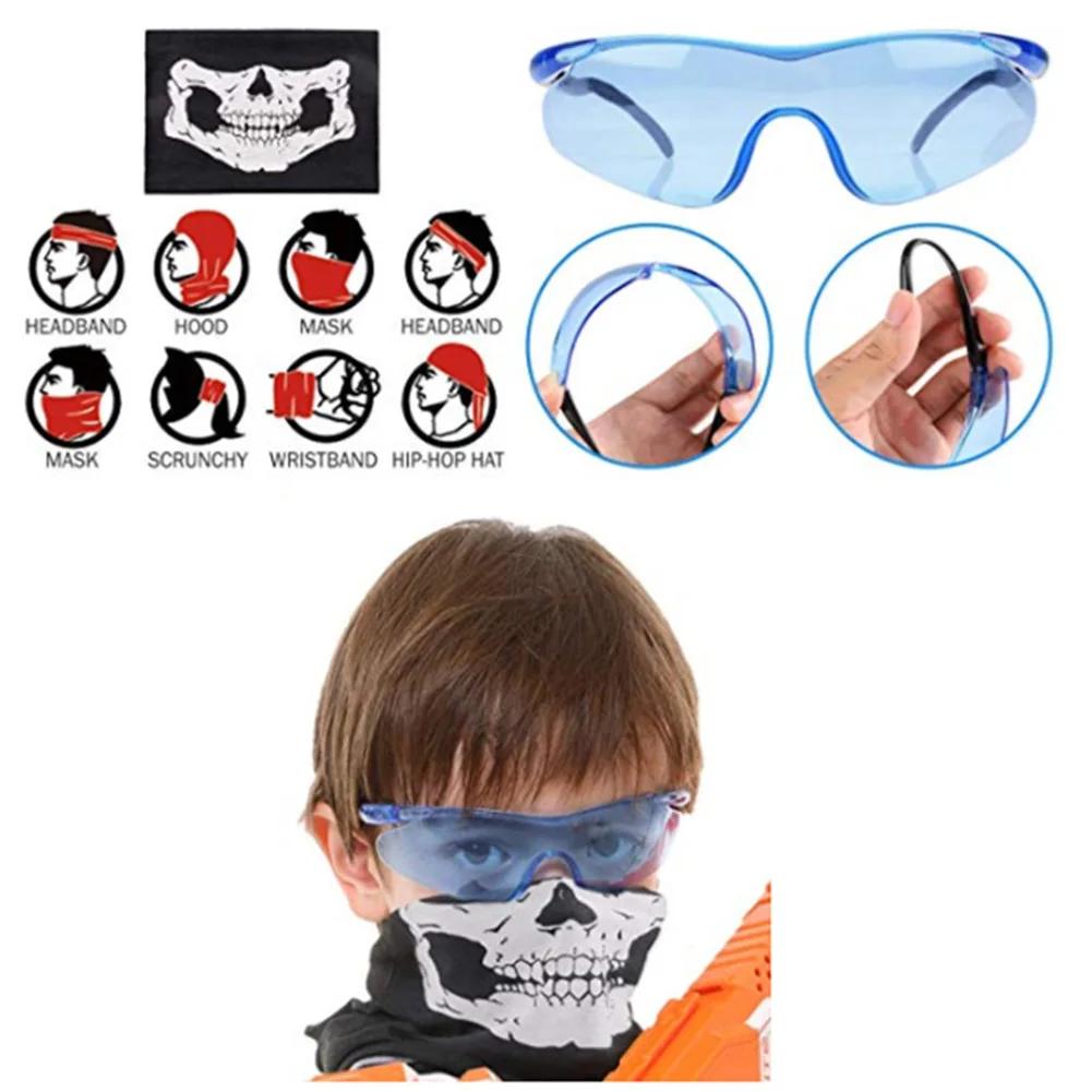 Kit de Support Dulglaseimed avec Balles pour Enfants - Jeu Plein Air Nerf N-Strike Elite