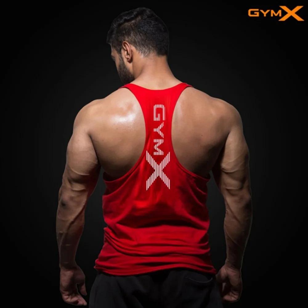 Débardeur musculation homme coton serré - Haut sans manches entraînement fitness gymnase vêtements sport marque
