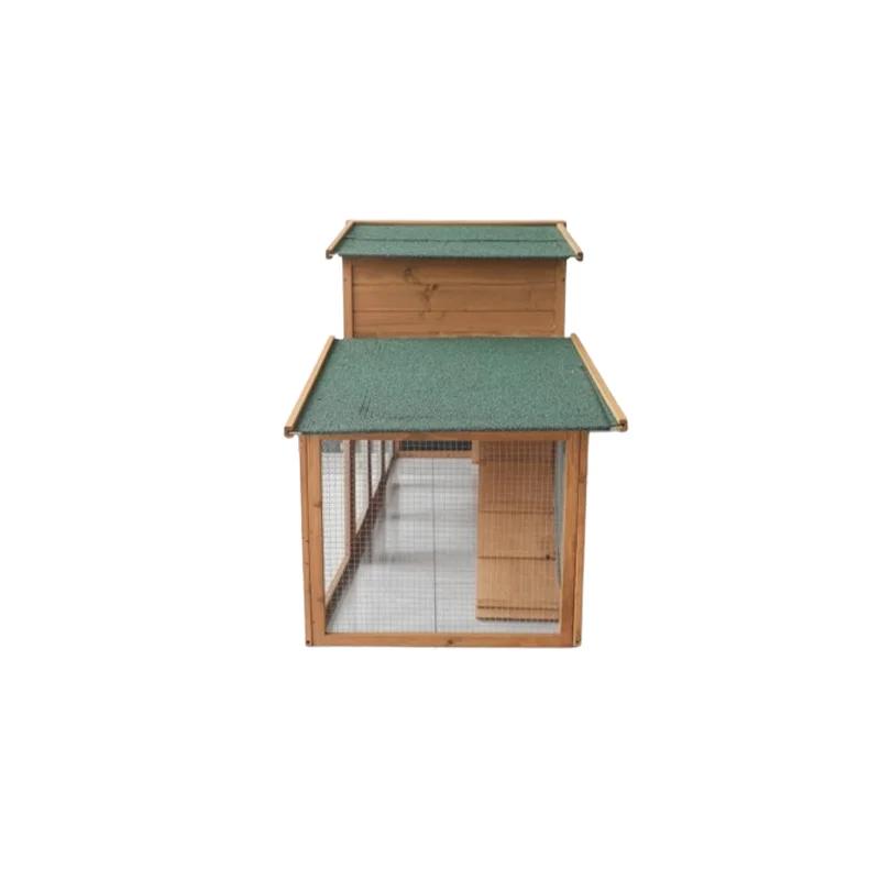 Mn-Toit isolé en bois étanche pour petits lapins de taille moyenne, assemblage facile, livres durabl