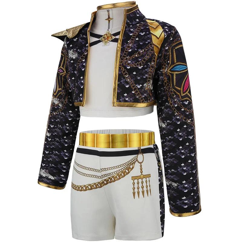 Nouveau K-POP filles ensembles 2026 nouvelle mode enfants costumes enfants vestes pantalons tenues a