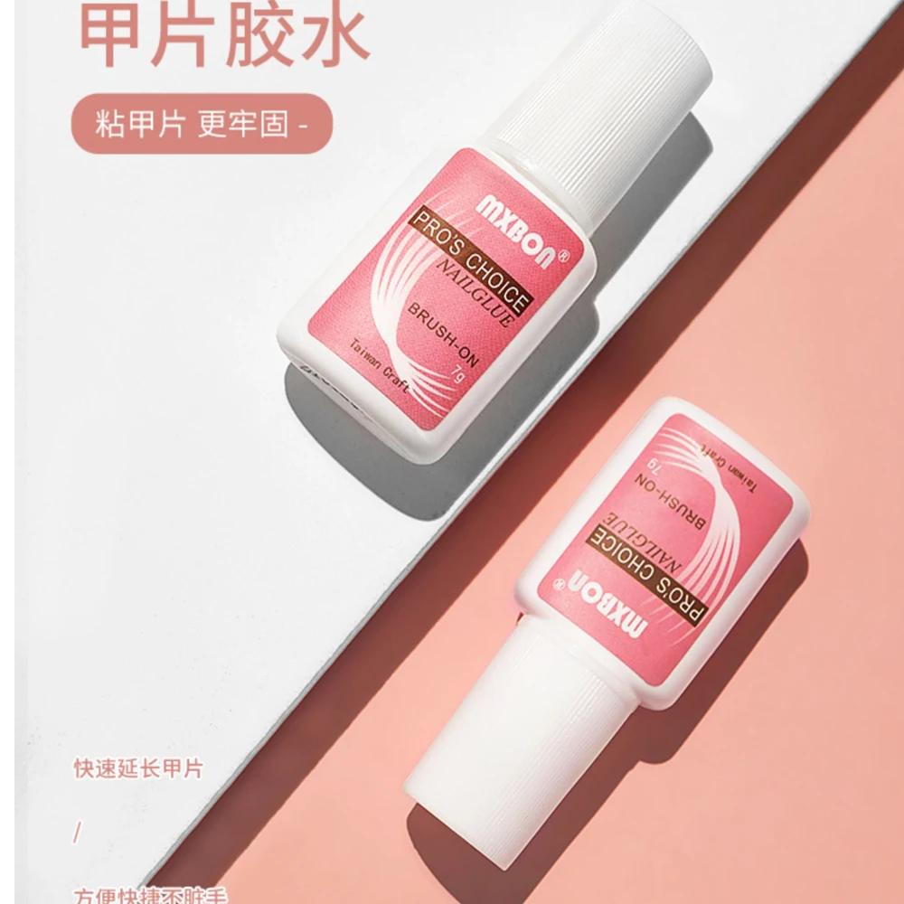 Colle à ongles à séchage rapide, 8ml, pour faux ongles, paillettes, acrylique, décoration de strass,