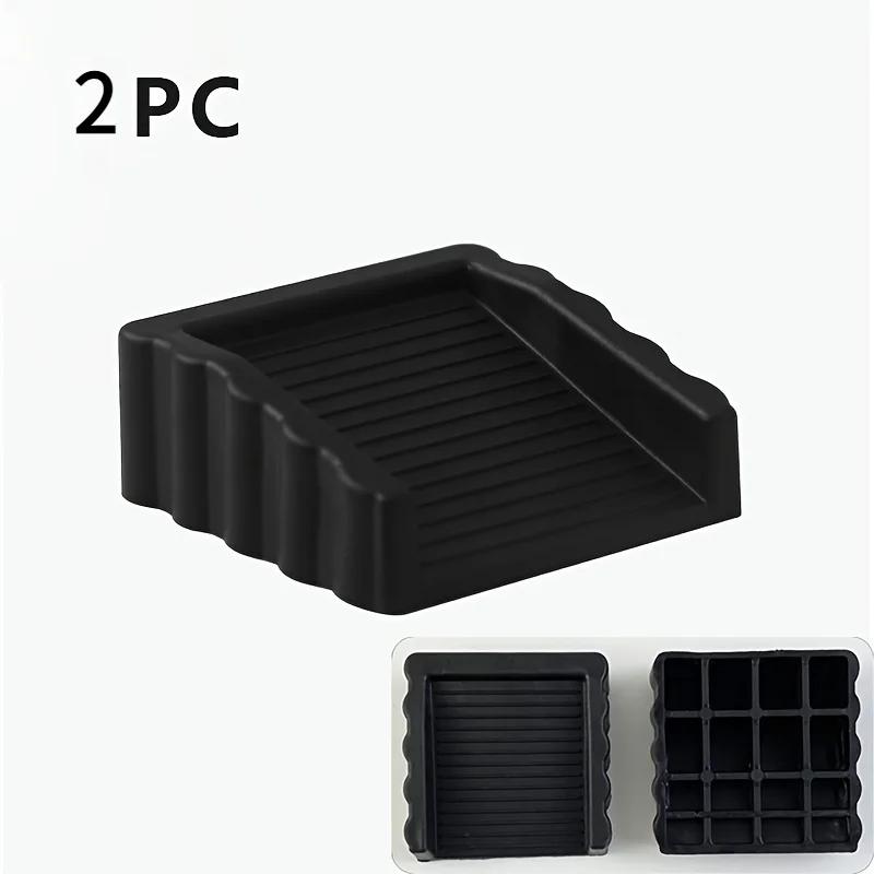 Bloc d'arrêt de porte en Silicone, 2 pièces, butoir de porte à cale, pour maison et bureau, retenue